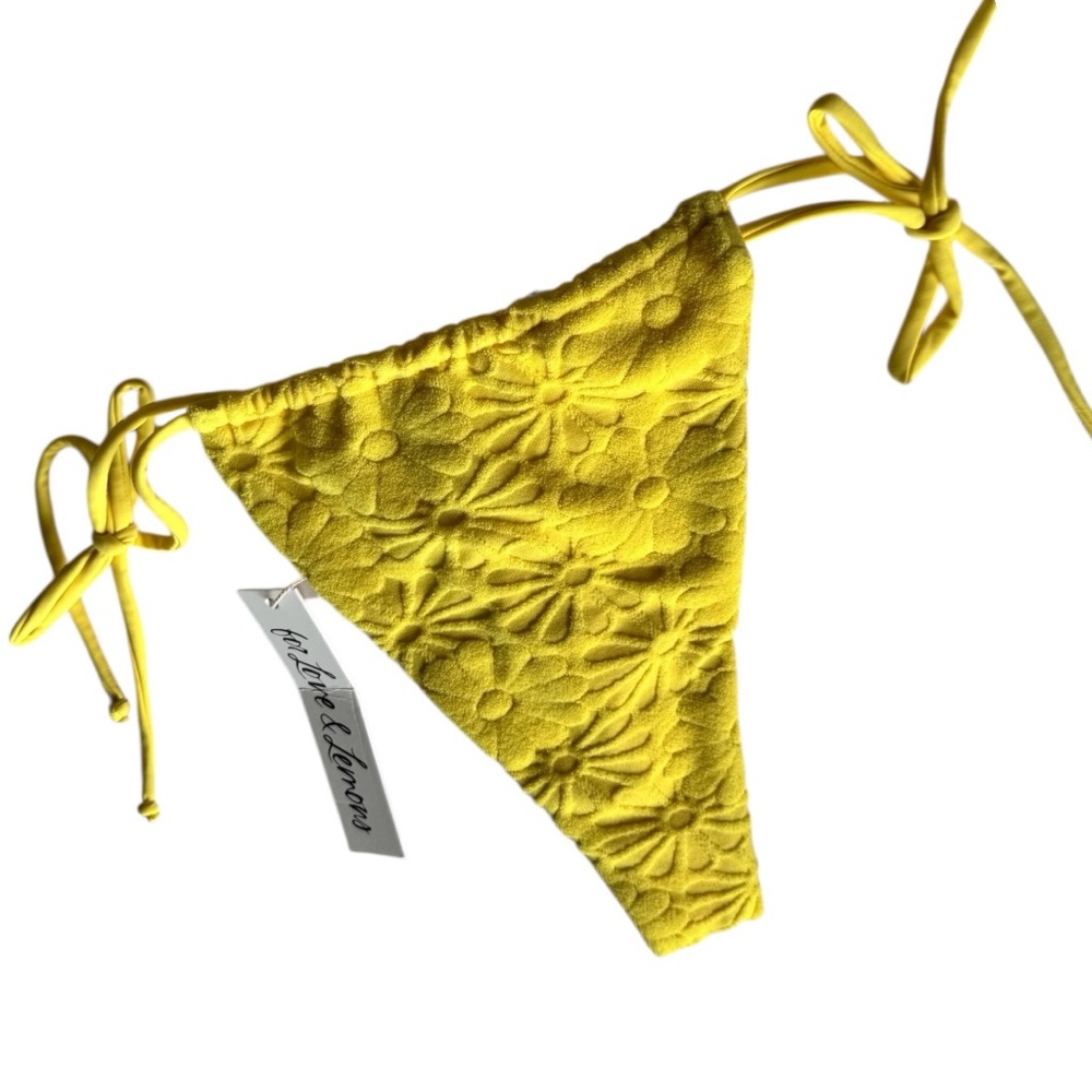 For Love and Lemons Tiana Bikini Bottom Size XL NWT Matches Coraline Top!